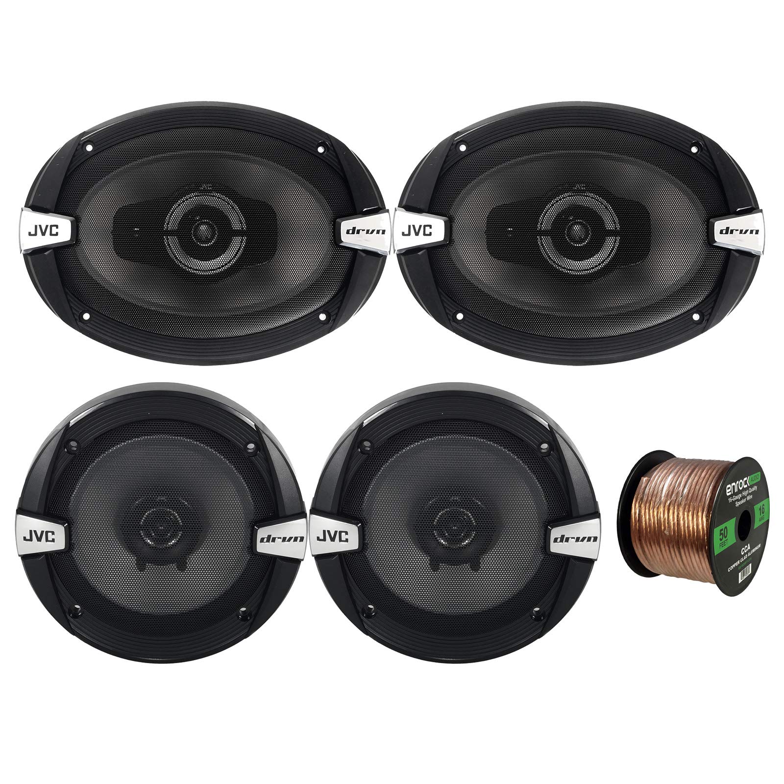 Amazon.co.jp: カースピーカーパッケージ 2x 6x9インチ 500ワット 3
